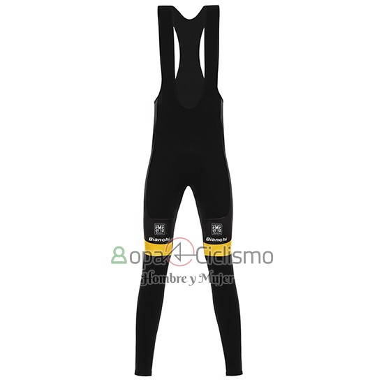 Lotto NL Jumbo Ropa Ciclismo Culotte Largo 2016 Mangas Largas AMarillo y Negro